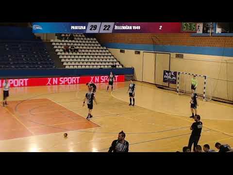 ARKUS liga Playoff 11. kolo / RK Partizan - RK Železničar 1949