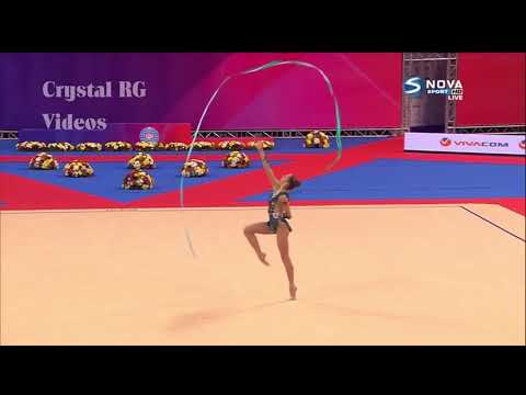 Anastasiia Salos BLR Ribbon AA World Cup Sofia 2019