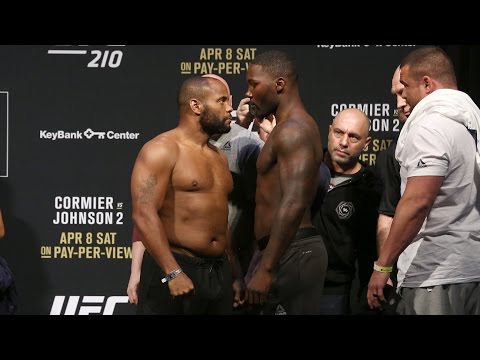 UFC 210 Ceremonial Weigh Ins - Daniel Cormer vs Anthony Johnson 2