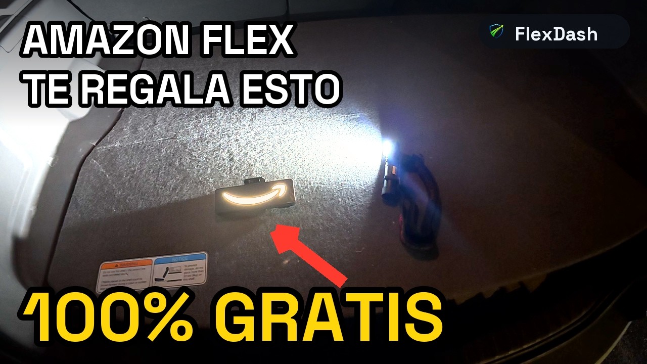 Cómo conseguir la luz GRATIS que Amazon Flex le da a sus drivers