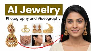AI jewellery Photography Videography: Necklace/Earrings/Rings → Pro Ads FREE