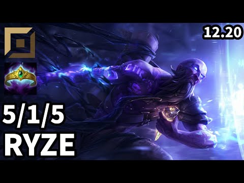 Ryze Top vs Jax - Ranked Master - Patch KR 12.20