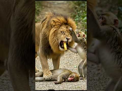 Monkey Trainer Lion | 원숭이 조련사 | サルの調教師 | Дрессировщик обезьян | Entrenador de Monos | مدرب القرود