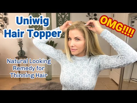 Best Hair Topper! Uniwigs | Naturual Looking Remedy...