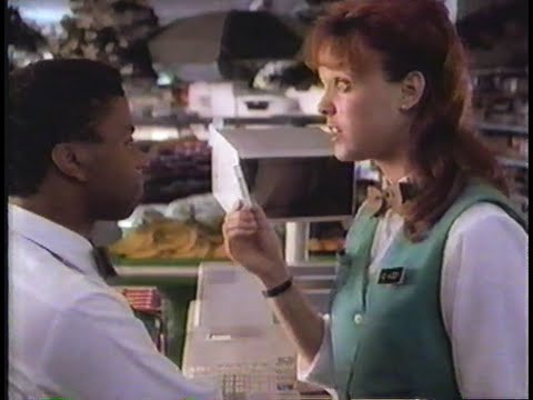 1988 Wrigley's Spearmint Gum ~ Talking Cash Register Commercial