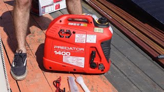 Unboxing Predator Inverter Generator 1400 watt Peak 1100 Continuous