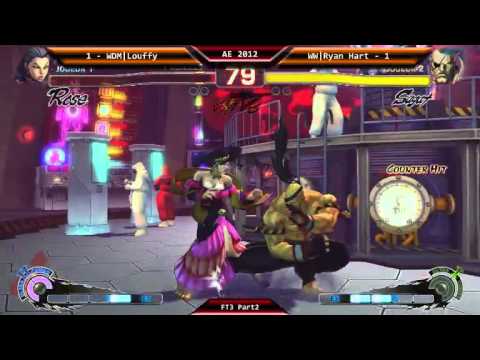 WW|Ryan Hart x WDM|Louffy - SSF4 AE2012 - FT3 #2