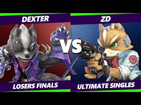 Smash Ultimate Tournament - Dexter (Wolf)  Vs. ZD (Fox) - S@X 286 SSBU Losers Finals