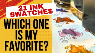I Swatched 21 Fountain Pen Inks - Here's What I Found