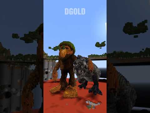 Minecraft Rebirth Tyrannosaurus & BrrBrr Patapim Hokey Pokey 23 Build Timelapse | DGOLD #dgold