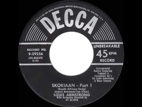 1954 Louis Armstrong - Skokiaan (Parts 1 & 2)