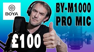 Video thumbnail for Is this THE BEST VALUE CONDENSER? Boya BY-M1000 unbox review and test 👍 by Neil Collins Recording