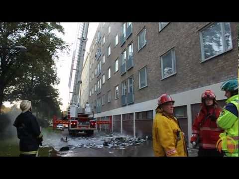 Lägenhetsbrand på Sturegatan