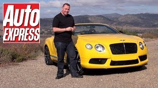 Bentley Continental GT V8 S convertible 2014 review