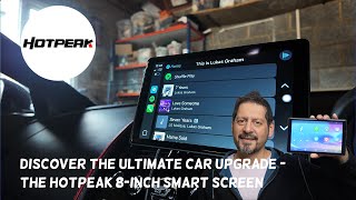Discover the ultimate car upgrade  - The Hotpeak 8 inch smart screen