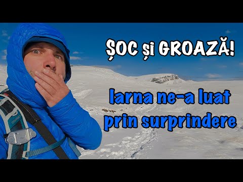 Cum a arătat Platoul Bucegi după prima ninsoare din această perioadă? Toamnă jos și iarnă sus