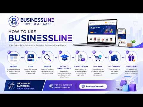  How to Use BusinessLine.co.in | Browse, Search, Enquire, Purchase & Earn Cashback Rewards