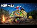 Surviving 24 Hours In My Lego Tank