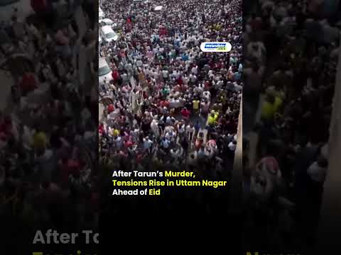 Tension in Uttam Nagar After Holi Murder | Security Tightened Ahead of Eid