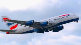 London Heathrow (LHR) 09L flight landings – Thursday, 8 April 2025. 🇬🇧🛬