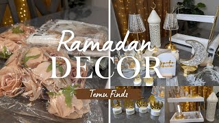 [Slow Living Diaries] Temu Ramadan Finds | Ramadan Decor | Ramadan Decor Ideas | Silent Vlog #temu 