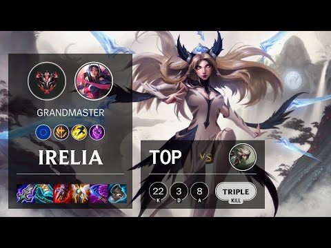 Irelia Top vs Camille - EUW Grandmaster Patch 11.12