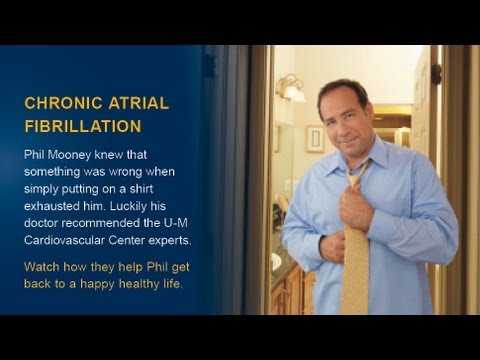 Phil Mooney talks about living with atrial fibrillation
