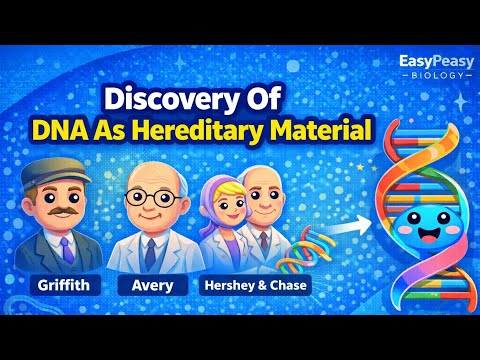 Discovery Of DNA As Hereditary Material/ Frederick Griffith's / MacCarty, Macleod, Avery Experiment