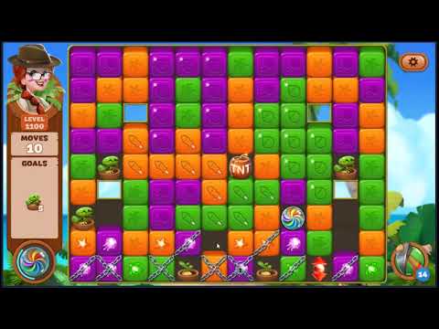 Lost Island Blast Adventure Level 1100 - NO BOOSTERS 🏝️ | SKILLGAMING ✔️