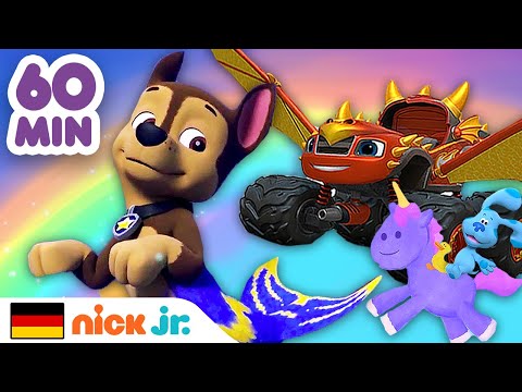 1 Stunde voller magischer Rettungen mit der PAW Patrol, Blaze und ihren Freunden!