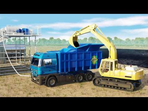 NNIAT Closed cycle of oil containing waste treatment