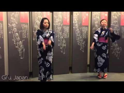 Traditional Japanese dance (Obon Matsuri festival)