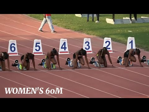 Elaine Thompson Goes Crazy In Women's 60m- Full Race