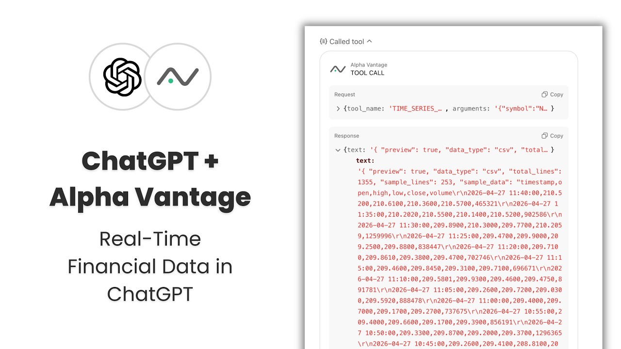Alpha Vantage MCP Example Prompts