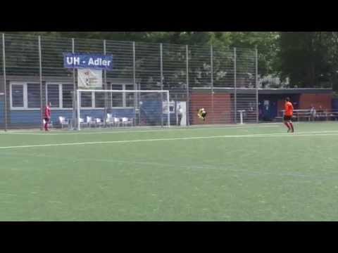 Großartige Aktion von Hasan Yaylaoglu (Croatia Hamburg) | ELBKICK.TV