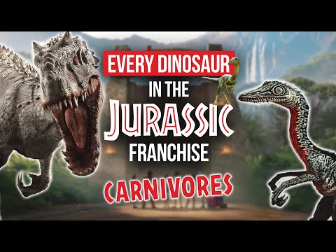 Every Carnivorous Dinosaur in the JURASSIC WORLD Franchise