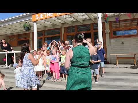 Sjetne barnehage fremfører Trondheimsnatt den 8. juni 2017