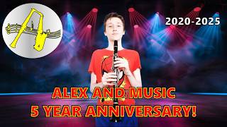 Best Covers – &quot;Alex and Music&quot; (Clarinet &amp; Saxophone) | 5th Anniversary Special!