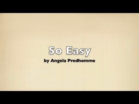 Angela Predhomme - So Easy (Lyrics)