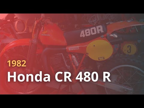 Vérbeli 80-as évek 🔴 Honda CR 480 R - 1982 // LRT Garázs