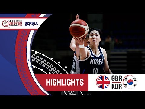 Great Britain v Korea - Highlights - FIBA Women's Olympic Qualifying Tournament 2020