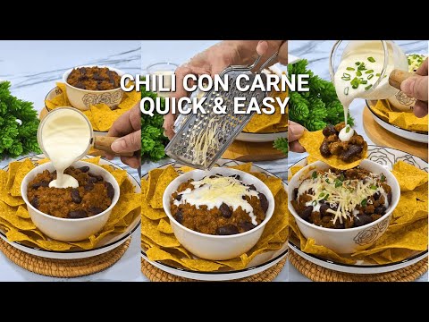 Chili Con Carne Quick and Easy Recipe