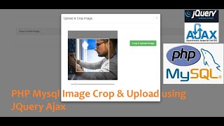 Download the video "PHP Mysql Image Crop & Upload using JQuery Ajax"