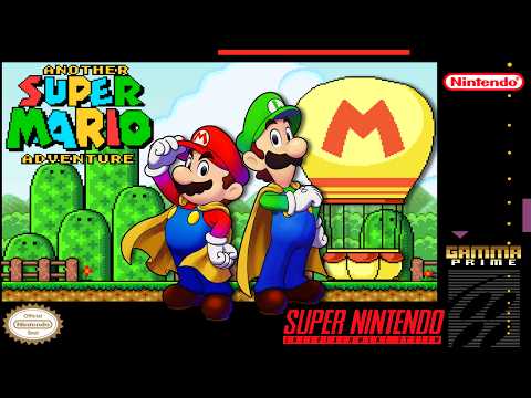 Another Super Mario Adventure (SNES) SMW Romhack - Demo