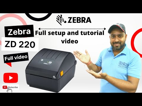 Zebra Zd220 Barcode Label Printer