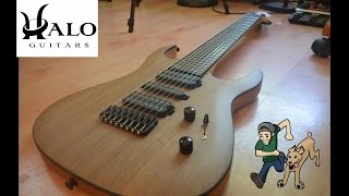 Video thumbnail for Halo Custom Guitars Merus 8 Review/Demo by Dean Murphy