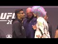 Sean O'Malley vs. Raulian Paiva Press Conference Staredown | UFC 269 | MMA Fighting