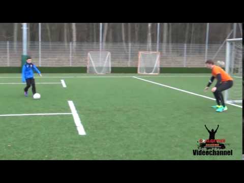 2017-03-05 Video 09 Doppelpass durch die Schnittstelle - Torabschluss
