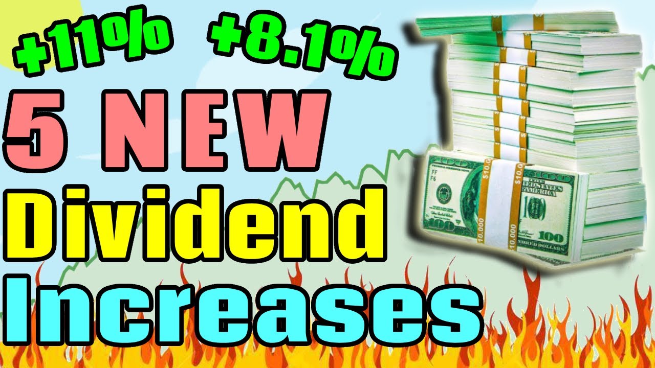 5 Dividend Increases You Need to Know About!