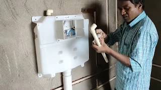 Concealed Cistern Kohler installation bathroom,Insta Flush Tank Part 2
